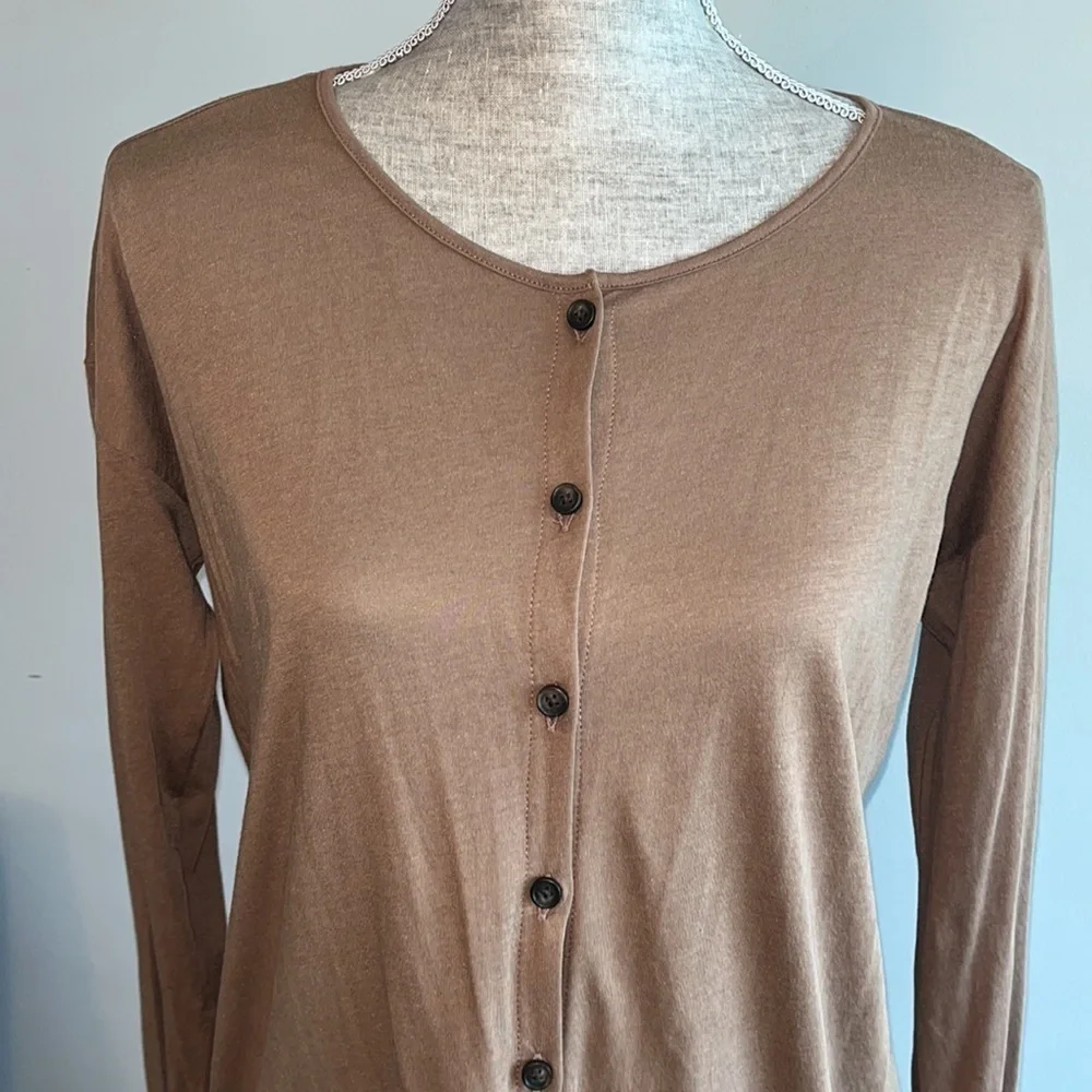 Madewell Brown Duster Buttoned Cardigan Women’s Small